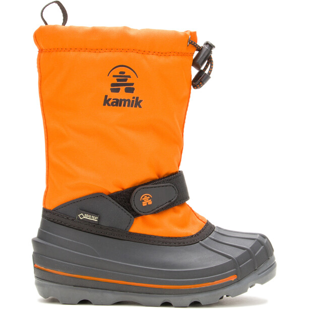 Kamik Waterbug 8G Stivali Bambino, arancione/grigio