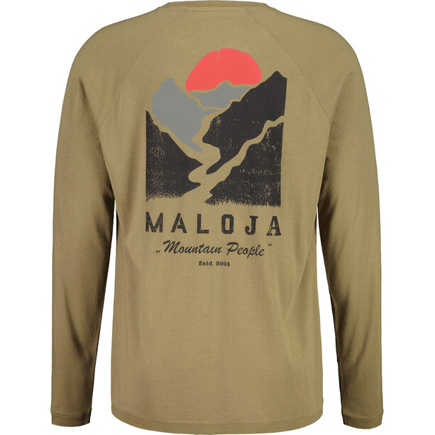 Maloja FrohnM. Mountain Shirt Men, beige