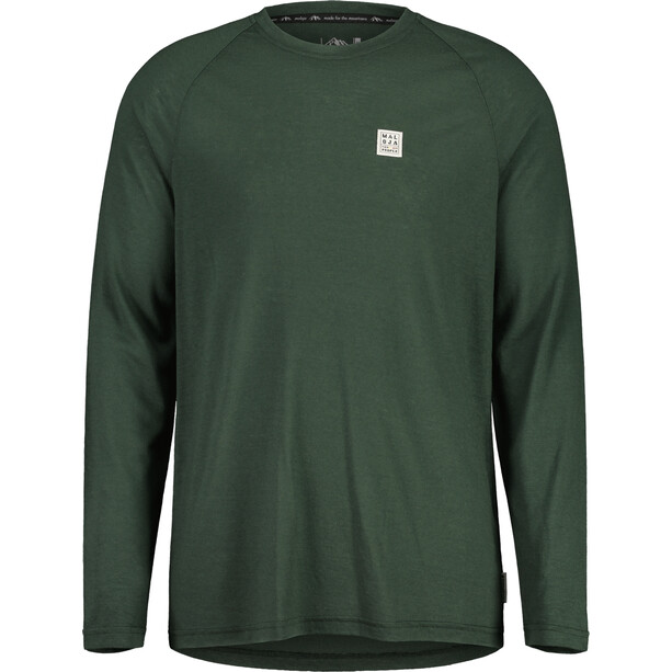 Maloja HurstM. Koszulka górska Mężczyźni, zielony