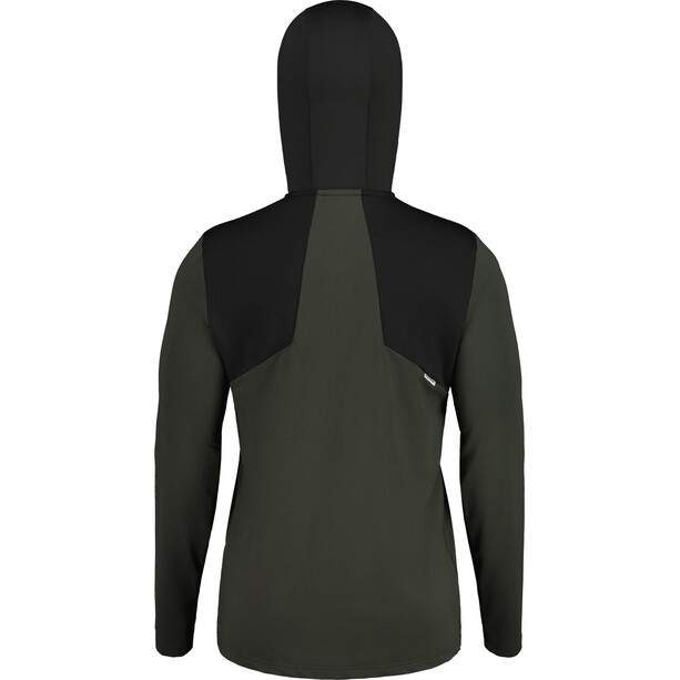 Maloja KalternM. Mountain Midlayer Hybride Shirt Heren, zwart/grijs