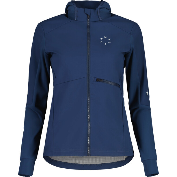 Maloja NeshaM. Nordic Hybrid Softshell Jacket Women, bleu