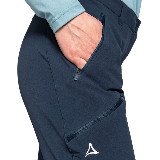 Schöffel Ascona Warm Spodnie Kobiety, niebieski