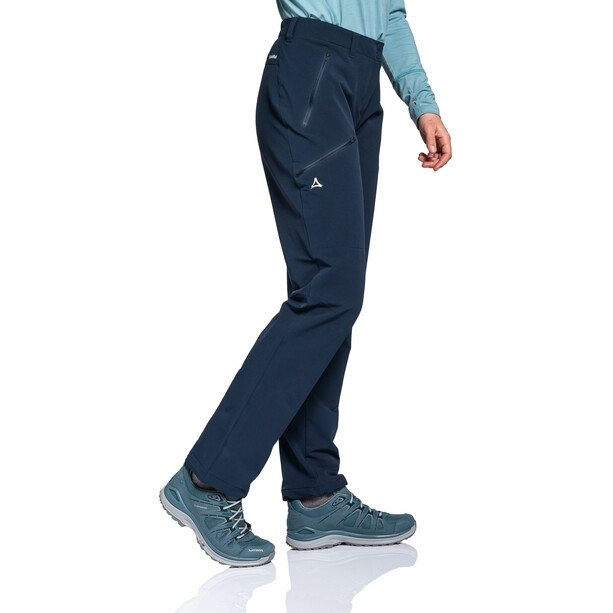 Schöffel Ascona Warm Spodnie Kobiety, niebieski