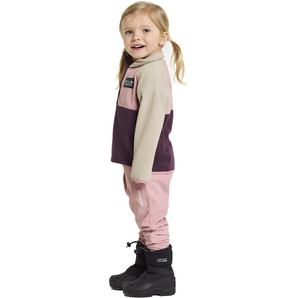 DIDRIKSONS Monte Half Buttoned Jacket Kids, rosa/beige