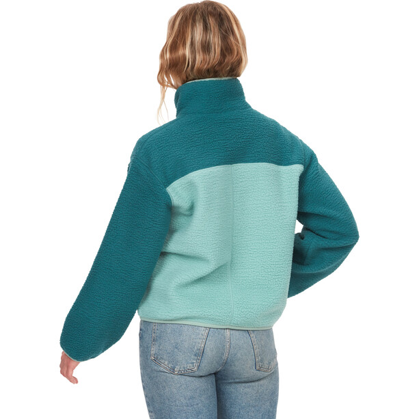 Marmot Aros Half-Zip Fleece Pullover Damen petrol/grün