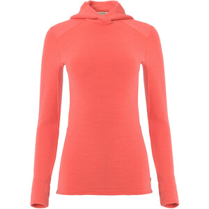 Aclima StreamWool Hoodie Women spiced coral spiced coral