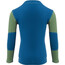 Aclima WarmWool Crewneck Shirt Kids, niebieski/zielony