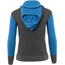 Aclima WarmWool Hood Sweater Kids, grigio/blu