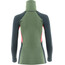 Aclima WarmWool Polo Shirt Women dill / green gables / spiced coral