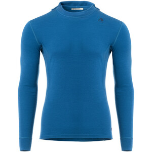 Aclima WarmWool V2 Hood Sweater Men, blauw blauw