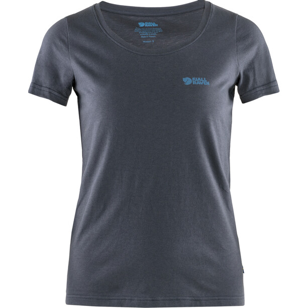 Fjällräven Logo T-paita Naiset, sininen