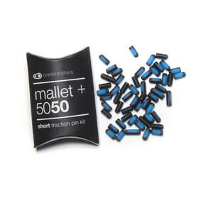 Crankbrothers Stamp/Mallet/5050/Double Shot Pin Kit screws, czarny/niebieski czarny/niebieski