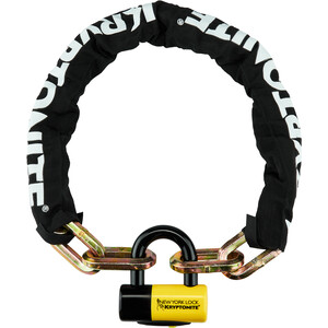 Kryptonite New York Fahgettaboutit 1410 Chain Lock BR-X13 black/yellow black/yellow