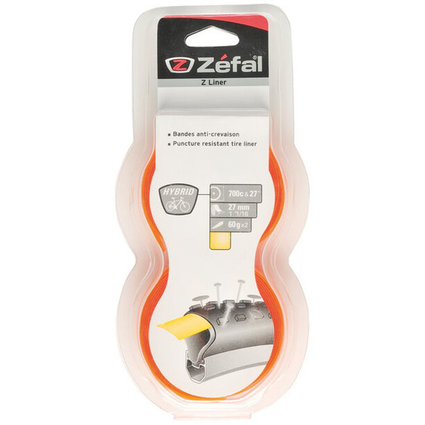 Zefal Z-Liner Puncture Protection Tape 19mm, oranssi