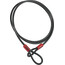 ABUS 8/200 Cobra Additional Security Cable, negro
