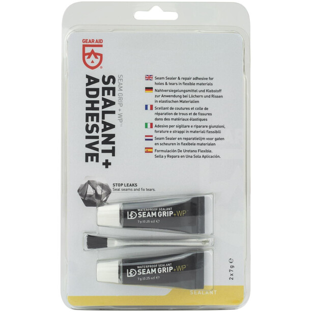 GEAR AID Seam Grip Sealant & Glue Combi-Pack 2 x 7g 