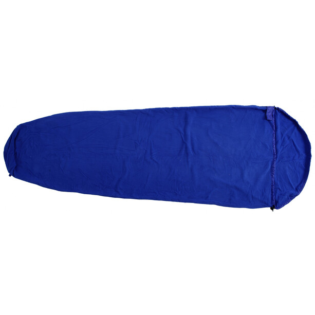 Basic Nature Fleece Schlafsack blau