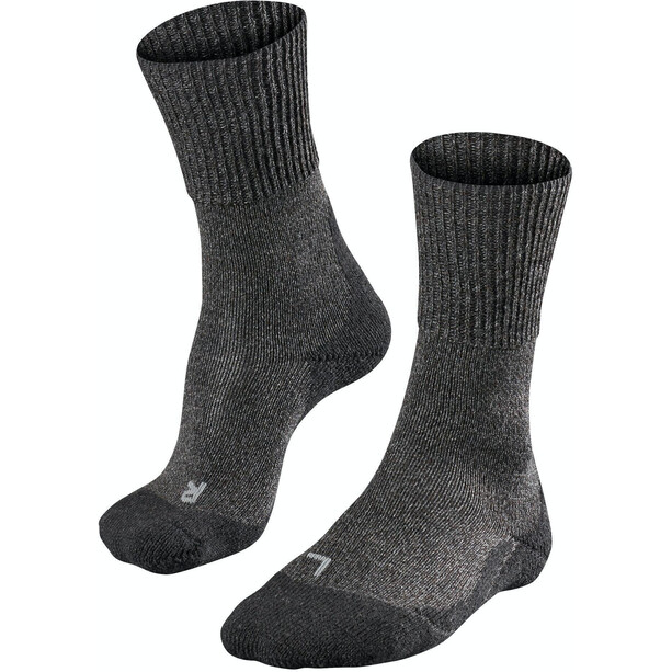 Falke TK1 Wool Trekking Socken Damen grau