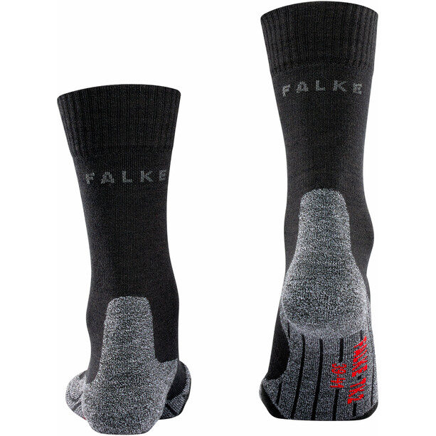 Falke TK2 Crest Trekking Socken Damen schwarz/grau