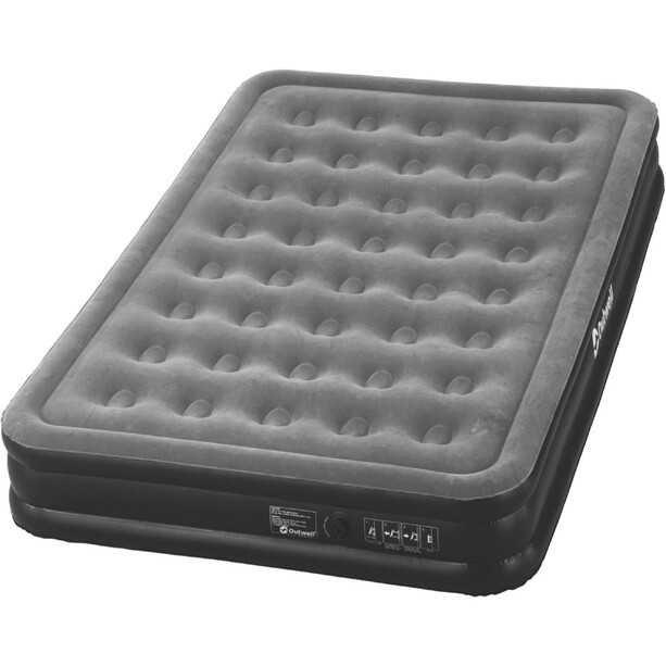 Outwell Flock Excellent Double airbed Grå/Svart