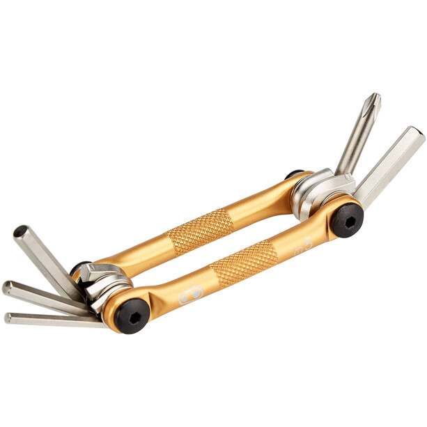 Crankbrothers Multi-5 Multitool gold/silber