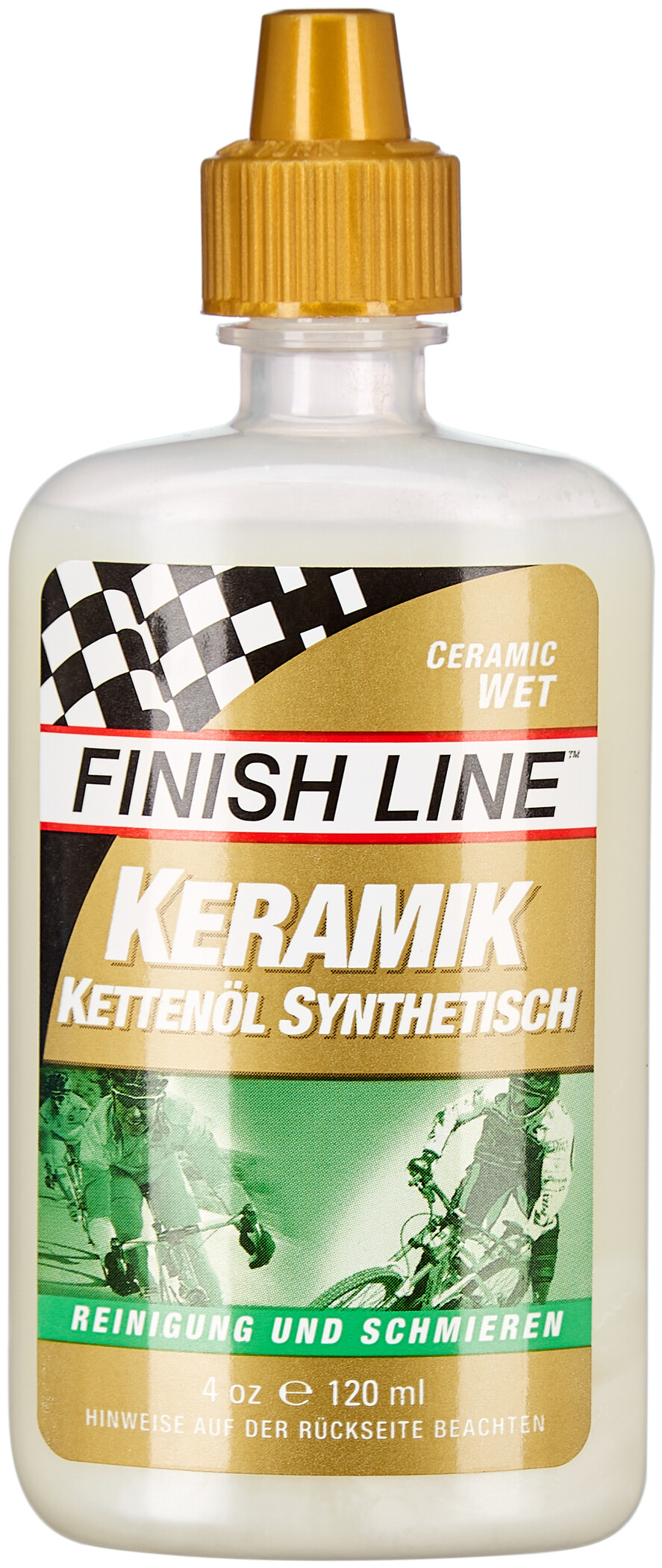Finish Ceramic Syntetisk kædeolie 120 ml | Bikester.dk