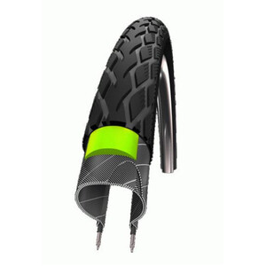 SCHWALBE Marathon Clincher Tyre 24x1.75" Performance Greenguard Reflex