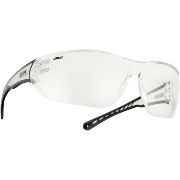 UVEX Sportstyle 204 Bril, zwart/transparant