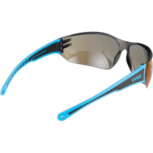 UVEX Sportstyle 204 Gafas, negro/azul