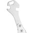 Lezyne CNC Pedal Rod Tool Pedal Wrench, srebrny