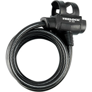 Trelock SK 222 FIXXGO Spiral Cable Lock black