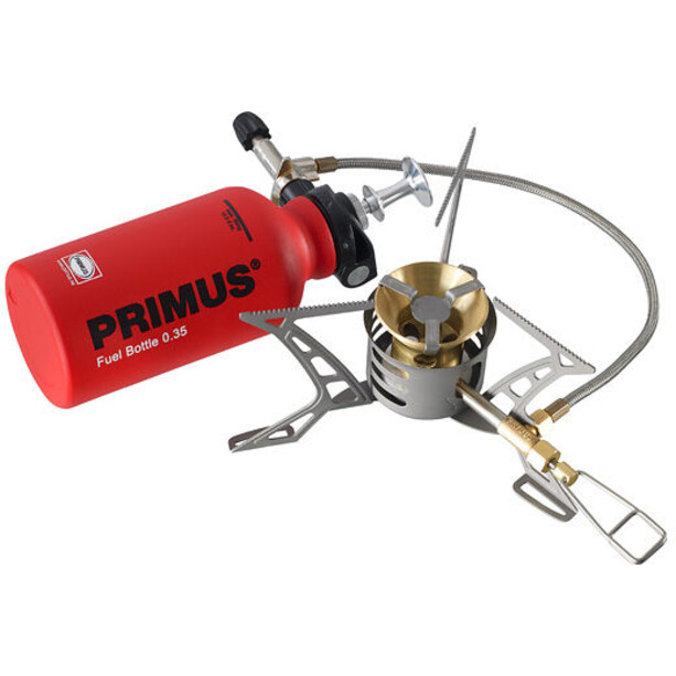 Primus OmniLite Ti Kocher mit Brennstoffflasche und Beutel