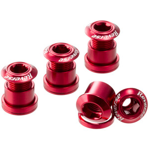 Reverse Chainring Bolts red