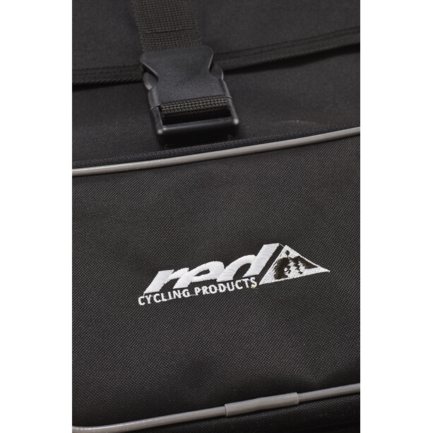 Red Cycling Products Premium Double Bag Borsa per portapacchi, nero