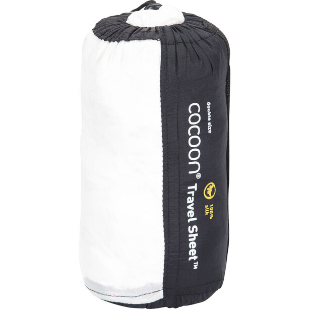 Cocoon TravelSheet Double Size Silk natural silk