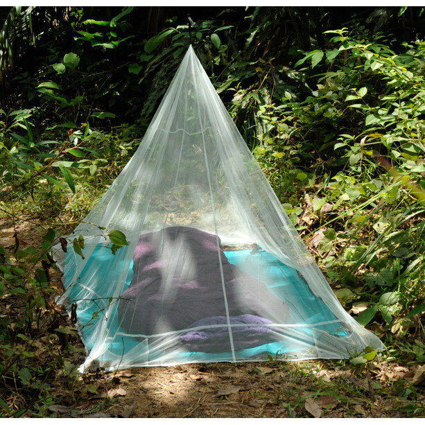Cocoon Mosquito Outdoor Net Enkelt, grøn/gennemsigtig