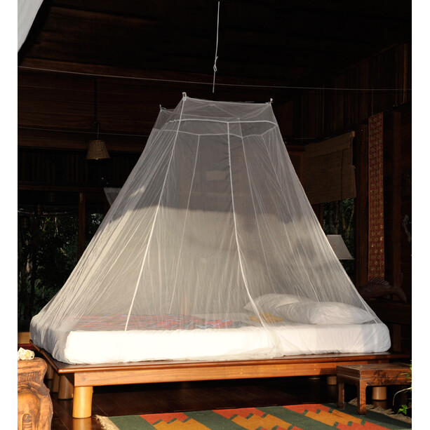 Cocoon Mosquito Travel Net double, blanc/transparent