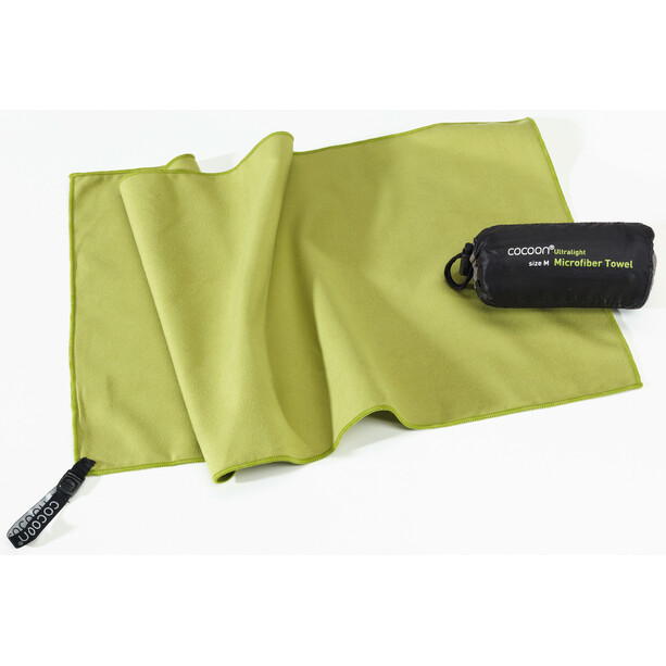 Cocoon Microfiber handdoek Ultralicht Medium, groen
