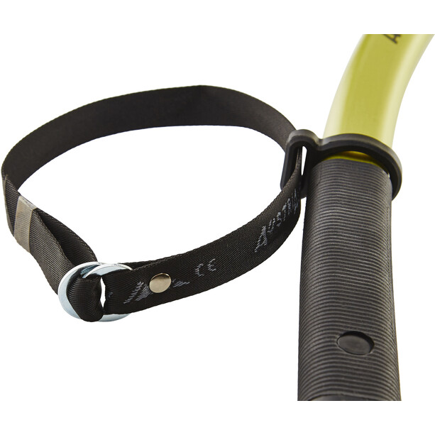 AustriAlpin G-Light Eispickel mit Handschlaufe gelb/schwarz
