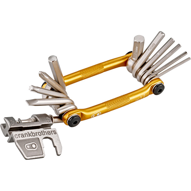 Crankbrothers Multi-17 Multitool silber/gold