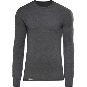 Woolpower 200 T-shirt manches longues à col ras-du-cou, gris gris