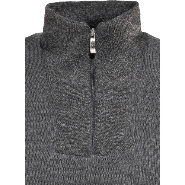 Woolpower 200 Jersey de cuello alto con cremallera, gris