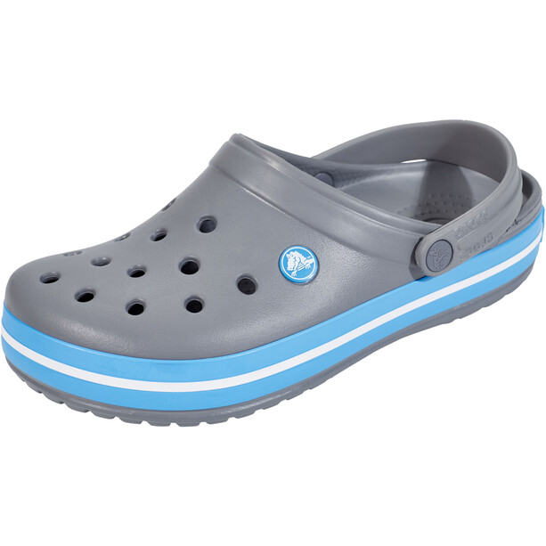 Crocs Crocband Clogs grau/blau