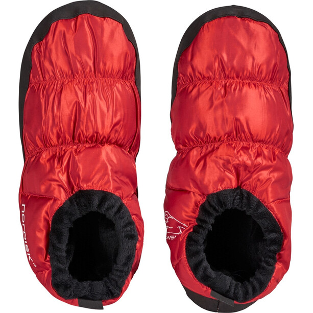 Y by Nordisk Mos Down Slippers ribbon red