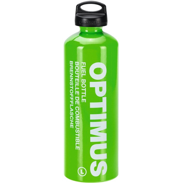 Optimus Bottiglia di combustibile 1l con blocco di sicurezza per bambini, verde