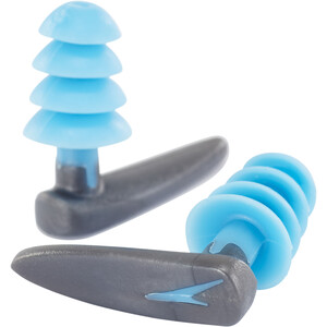 speedo Biofuse Aquatic Tappi per le orecchie, grigio/blu grigio/blu