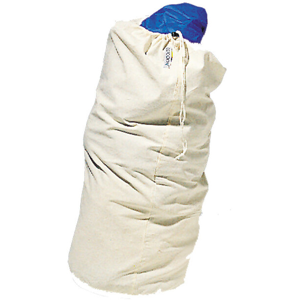 Cocoon Sac de rangement pour sac de couchage Coton, beige/blanc