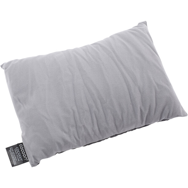 Cocoon Synthethic Pillow Microfiber/Nylon Shell Synthetic Fill Small schwarz/grau