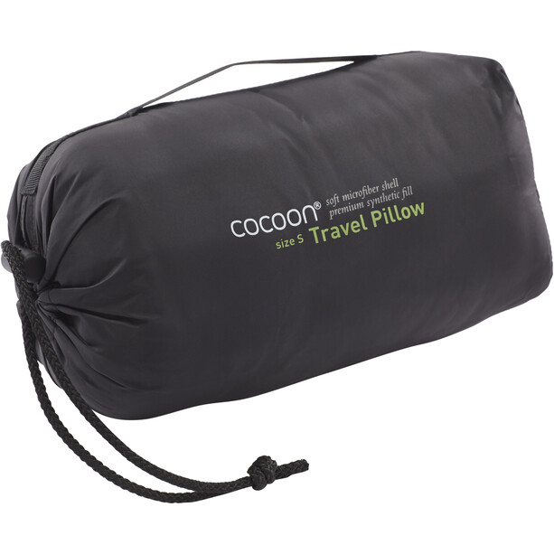 Cocoon Synthethic Pillow S, negro/gris