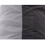 Cocoon Synthetic Pillow Medium, gris/noir